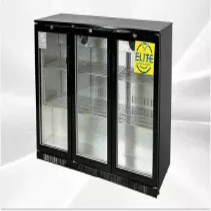 상업용 백 바 맥주 쿨러 ETL 3 유리 도어 음료 디스플레이 냉장고 카운터 스테인리스 머천다이저 아래