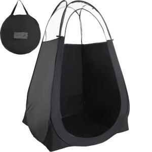 레드캠프 대형 태닝 텐트 캐리백이 있는 팝업 상단이 투명한 휴대용 선리스 부스 추출 팬을 위한 후면 개방 전문 기술자 가정용 간편한 청소