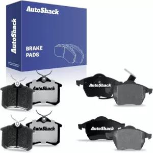 20002010 폭스바겐 비틀 20002006 아우디 TT 19992006 골프 콰트로 8PC용 오토쉑 전면 및 후면 세라믹