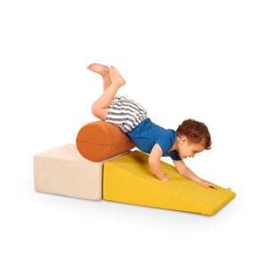 B. 장난감 u2013 용 감각 폼 빌딩 블록 실린더가 있는 3피스 클라이밍 세트 램프 이지 그립 핸들 세탁기 커버 소프트 놀이 모양 12개월 이상