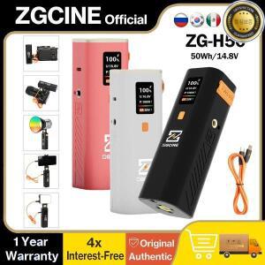 ZGCINE H50 배터리 그립 (PD 고속 충전 지원 52Wh 14.8V 최대 100W 출력) 휴대용 포켓형 카메라 비디오 조