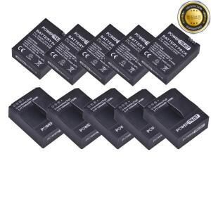 PowerTrust 고프로 HD HERO33 Go Pro AHDBT-201 카메라용 배터리 1600mAh 301 10 개