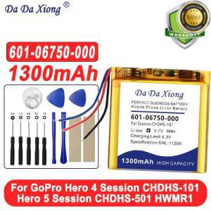 601-10257-000 601-06750-101 1300mAh 배터리 고프로 히어로 5 세션 CHDHS-501 HWMR1  4