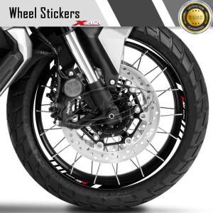 반사 오토바이 액세서리 휠 스티커 허브 데칼 림 스트라이프 테이프 혼다 XADV 750 어드벤처 2023