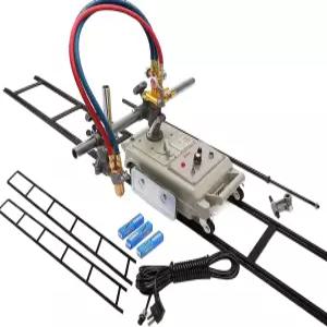 CG130 자동 트랙 토치 파이프 절단 직선 선형 기계 효율적인 화염 휴대용 커터아세틸렌 + 산소 70cm 3개