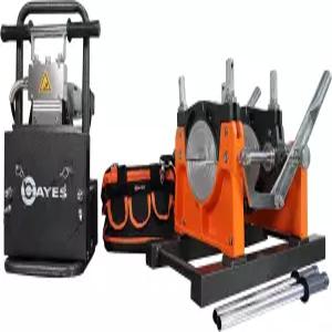 2인치에서 6인치까지. HDPE 플라스틱 파이프 용접 버트 융합 기계 110볼트 6PROX