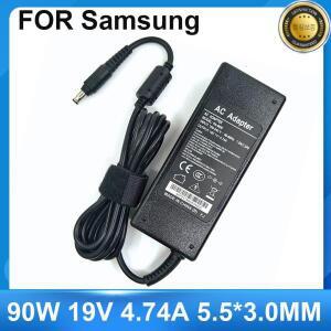AC 어댑터 90W 19V 4.74A5.5*3.0mm 노트북 충전기 전원 삼성 R428 R410 G15 GT6000 M30 P10 UltraR60+ R65