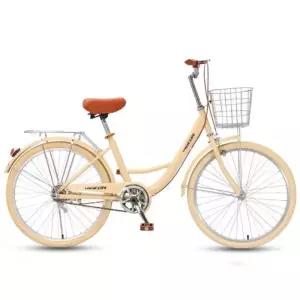 성인용 여성용 자전거 바이크 두발 출퇴근 클래식 바구니