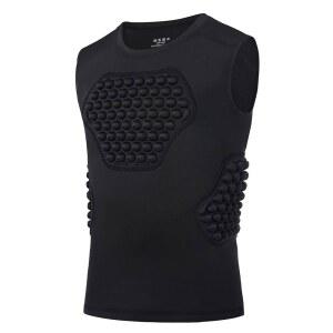 로드박스 야구 가슴 보호 , 패딩 압축 셔츠 하트 가드 스턴럼 리브 기어 축구 소프트볼 라크로스용