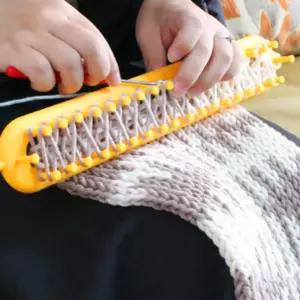 2종 DIY 뜨개질용 목도리형 도구 초보자 세트 KJv8+9kor