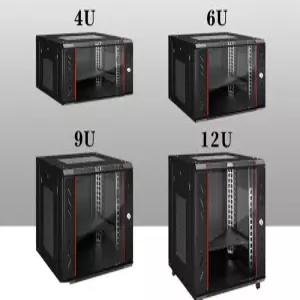 서버실 케이스 하드랙 네트워크 허브랙 소형 캐비닛 보관박스 랙케이스 이동식 전산실 보관