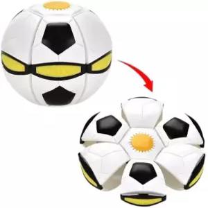 6개의 LED 조명이 있는 매직볼 하이 바운스 팝업 플라잉 접시 바운싱 볼 매직 바운시 인터랙티브 야외 캐치