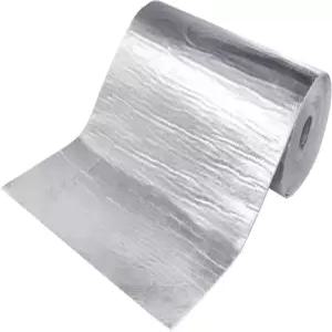 선나레푼 고온 세라믹 호일 방열 매트 방화 단열 롤 97 반사 열 차단 지지 18인치 x 24인치