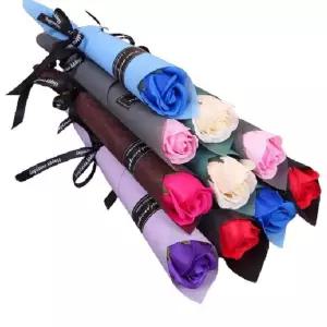 (이거찜)향기가득 비누 장미꽃 한송이(10개 한다발) Ynd3+2nXj