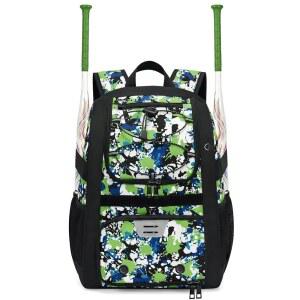 FABUVIEW 야구 가방 - 신발칸이 있는 여자 및 남자용 소프트볼 가방, 야구용 배트 백팩, 티볼 장비