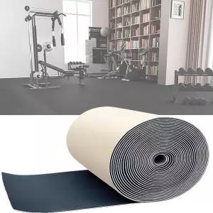 HDYZJQ 체육관 진동 매트/흡음 매트 카펫 자체 접착식 방음 패드/폼 롤 장벽 스튜디오 지하 음악실