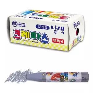 문교크레파스 단색 12개 - 30419 avV9+6crU