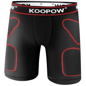 쿠포 유스 슬라이딩 반바지 소년 패딩 슬라이더 패드와 야구, 축구, 하키, 라크로스용 컵 포켓 포함