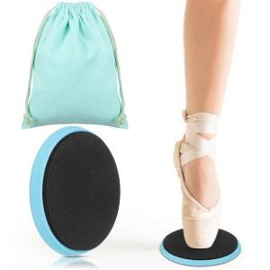 무용수를 위한 비오라화이트 발레 턴 디스크 보드 피루엣을 피루엣용 피겨 스케이팅 스피너 휴대용 스핀 보드와 무용수, 아이스 스케이터, 체조 선수, 균형 안정성을 가방 포함