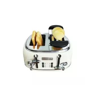 프리미엄 빵굽는기계 토스터 베이글 냉동 토스트만들기 팝업 업소용 빈티지 베이지