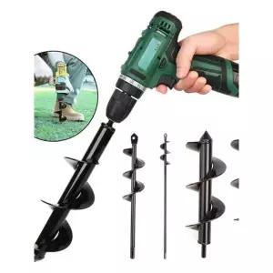 강력한 아이스오거 전동 드릴용 얼음 천공기 비트 장비 지름 4 22cm 드릴