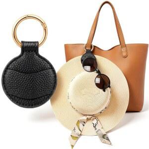 니베야 선글라스 걸이용 자석 모자 집게 업그레이드 여행 가방 수하물 백팩용 스타일리시 강력 홀더 핸즈프리 비치 크루즈 휴가 필수품 1팩 블랙