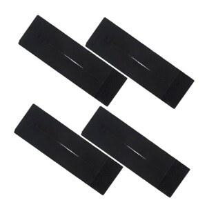 VICASKY 4pcs 야구 글러브, 포수 장비용 탄성 폴리에스터 보호대 감싸 편리한 보관 내구성 향상 소프트볼 및 장비