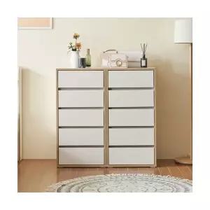 5단 서랍장 1000 미니서랍장 레트로 이동식 작은 엔틱 달린 와이드서랍장