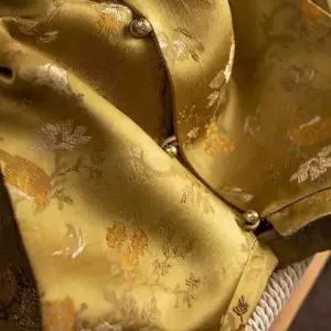 엘럽 여친 실크 조끼 봄가을 프린트 A 라인베스트 빅사이즈 원템3