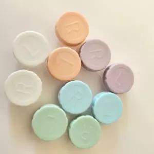 파스텔컬러 렌즈케이스 렌즈통 2개 MFY7+8JVd