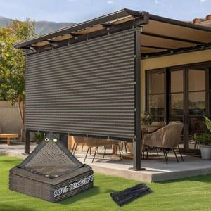 90% 선쉐이드 천 강화 그로밋이 있는 케스핏 10x20피트 가든 쉐이드 커버 온실 식물 페르골라 뒷마당 파티오 선쉐이드용 메쉬 타프 선 프라이버시 스크린