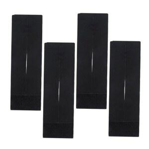 해피야미 4pcs 야구 글러브 스트랩 포수 랩 레이싱 밴드 슬릿 보호 및 편안함