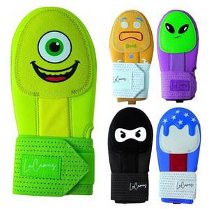 라카마스 야구 슬라이딩 미트 u2013 및 성인 사이즈 드리피 디자인(진저브레드, 닌자, 아이스크림, 에일리언, 미국, 사이클롭스) 왼손 오른손 보호 손 손목