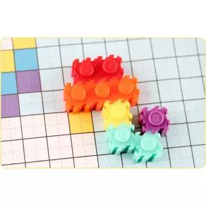 도안 디폼블럭 만들기 블록 세트 유니콘 DIY 9mm