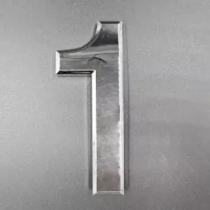 실버 숫자블록 입체형 은색 호실 호수블록 스티커 1p fgo1+8fja