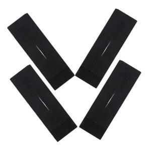 아바오담 4pcs 소프트볼 재사용 가능한 랩 밴드용 야구 글러브 스트랩 레이싱 키트 포수 보호 액세서리용