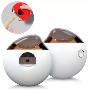 자동 손톱 깎이 화이트 발톱 전동 정리 네일트리머 SpX7+6FSC