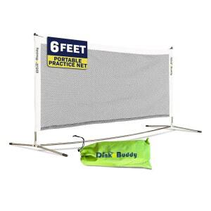 미니 피클볼 네트 그물망 세트 - 울트라 포터블 배낭에 쏙 들어가는 핏 11피트 6피트 또는 x 2팩 옵션 어린이용 4피트 휴대용 야외/실내 놀이 여성 남성 스포츠 키트