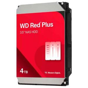 웨스턴 디지털 4TB WD 레드 플러스 NAS 내장 하드 드라이브 HDD - 5400RPM SATA 6Gb/s CMR 128MB 캐시 3.5인치 WD40EFZZ