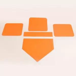 야구 홈플레이트 휴대용 베이스 경기용 필드 마킹 장비 베이스