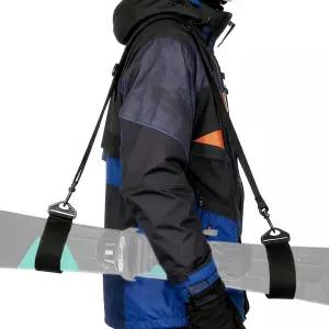 스노보드 어깨끈 타이 및 보조 바인딩 스트랩 세트 조절 가능한 스키 부츠 캐리어 남녀용 스케이트용