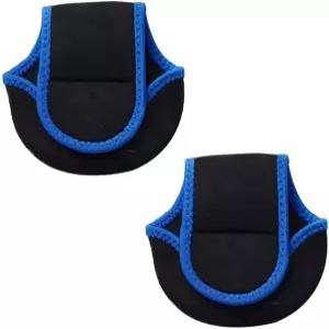 MOPFOL 2PCS 네오프렌 미끼캐스트 릴 커버 - 낚싯대 보관용 경량 보호 슬리브 충격 방지 케이스(11x11cm)