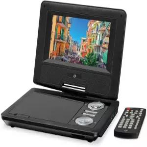 GPX 7인치 LCD 화면 휴대용 DVD 플레이어 PD701B