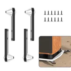 모니터스피커스탠드 거치대 스피커 스탠드 풋 서브우퍼 충격 방지 스파이크 브라켓 흡수 스터드 트립