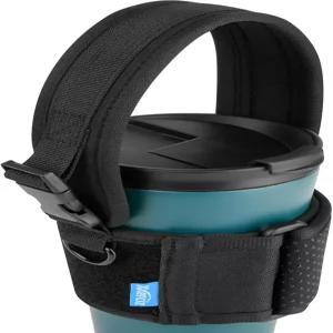 Xerciz 텀블러 캐리어 홀더 물병 어깨끈 조절 가능한 휴대용 슬링 포함 보행용