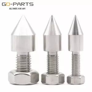 모니터스피커스탠드 거치대 SUS-316 스틸 스피커 스파이크 콘 Hifi 오디오 AMP 서브우퍼 샤시 절연 스탠드