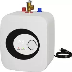 주방 RV 세탁기 푸드트럭 벽 또는 바닥에 장착된 강젠드 전기 미니 탱크 온수기 2.5갤런 110V 1500W