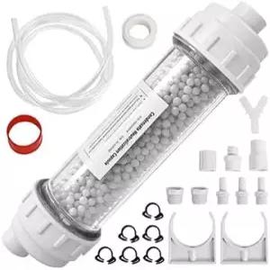 린나이 804000074용 응축수 중화제 키트 투명 창문 및 부식 방지 펠릿이 있는 탱크리스 온수기 보일러용