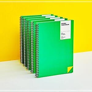 [2개구성] 더블에이 생활 문구 리포트패드 오피스 B5 사무 더블드림노트 FAWB75396