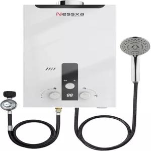 디지털 디스플레이가 장착된 탱크리스 온수기 프로판 실내 및 캠핑을 위한 과열 방지 기능이 있는 3.66 GPM